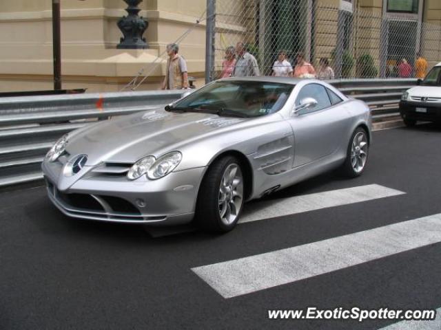 Mercedes SLR spotted in Monte Carlo, Monaco