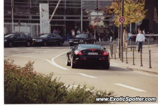 Mercedes SLR spotted in Frankfurt, Germany