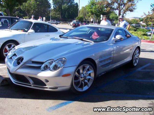 Mercedes SLR spotted in Calabasas, California