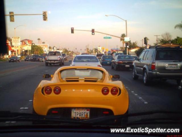 Lotus Elise spotted in Anaheim, California