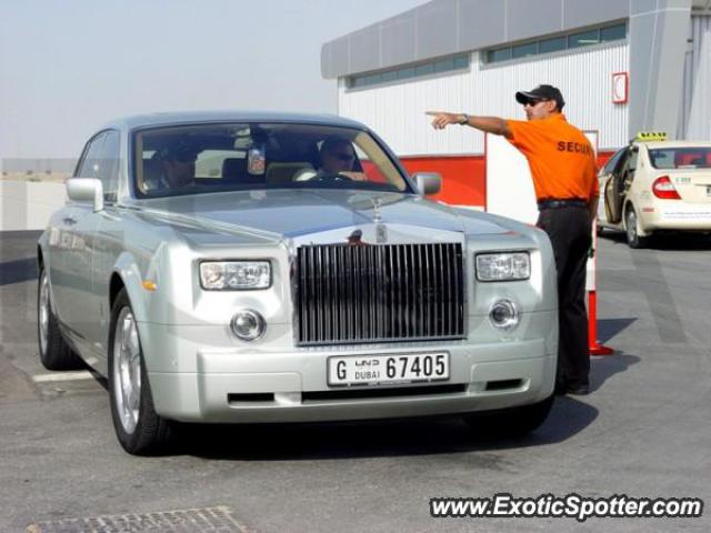 Rolls Royce Phantom spotted in Dubai, United Arab Emirates