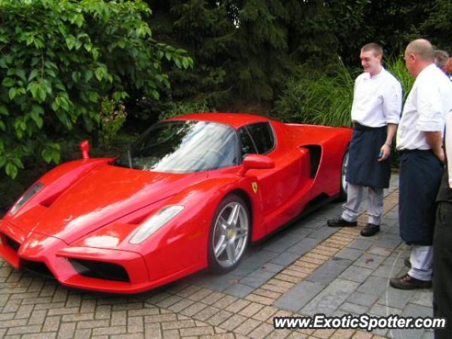 Ferrari Enzo spotted in Lanaken, Belgium