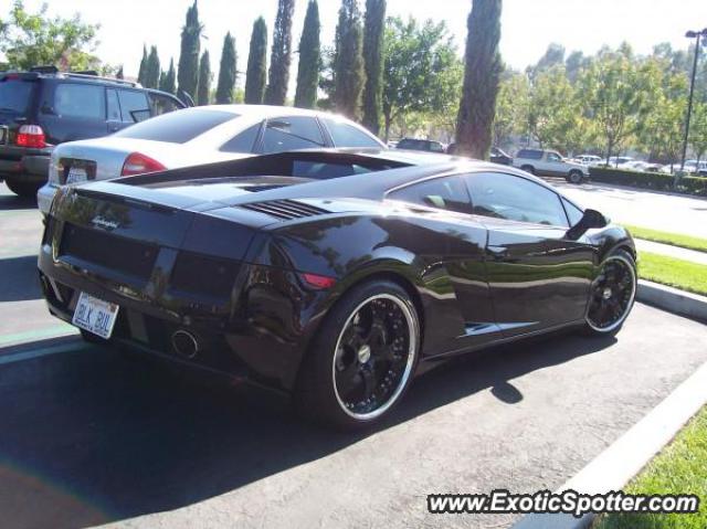 Lamborghini Gallardo spotted in Calabasas, California