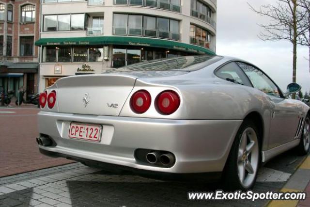 Ferrari 550 spotted in Knokke, Belgium