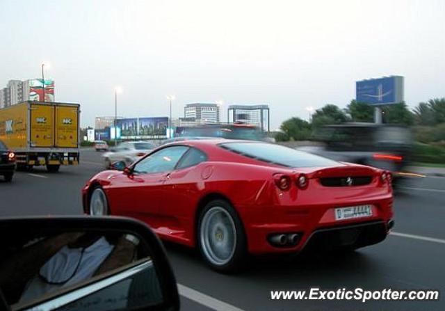 Ferrari F430 spotted in Dubai, United Arab Emirates