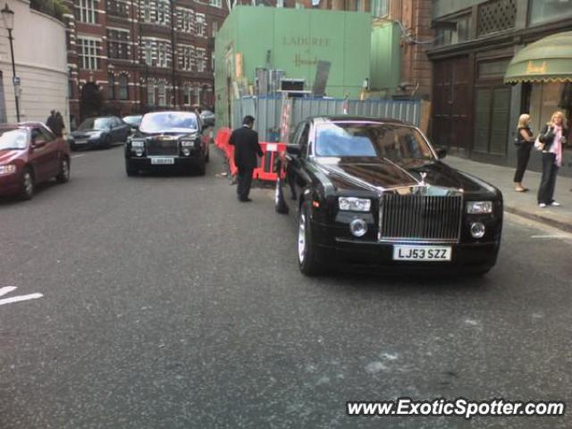 Rolls Royce Phantom spotted in London, United Kingdom