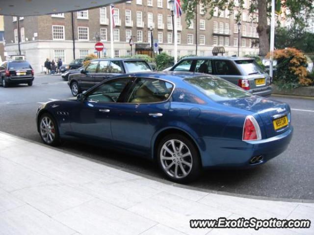 Maserati Quattroporte spotted in Paris, France