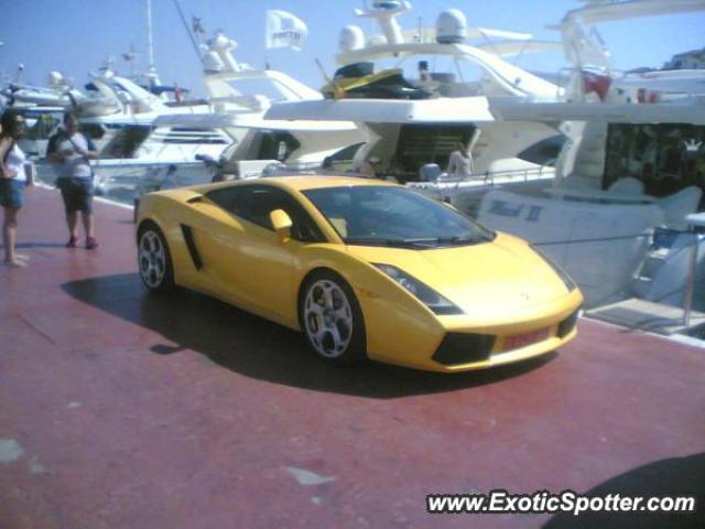 Lamborghini Gallardo spotted in Puerto Banus, Spain