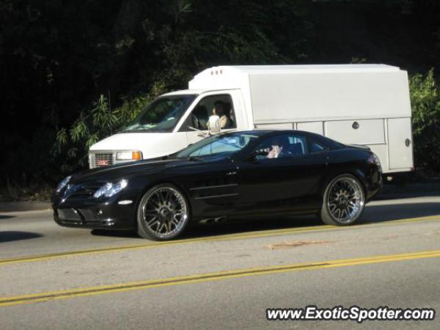 Mercedes SLR spotted in Los Angeles, California