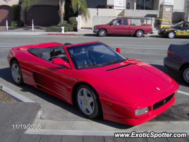 Ferrari 348 spotted in Newport Beach, California