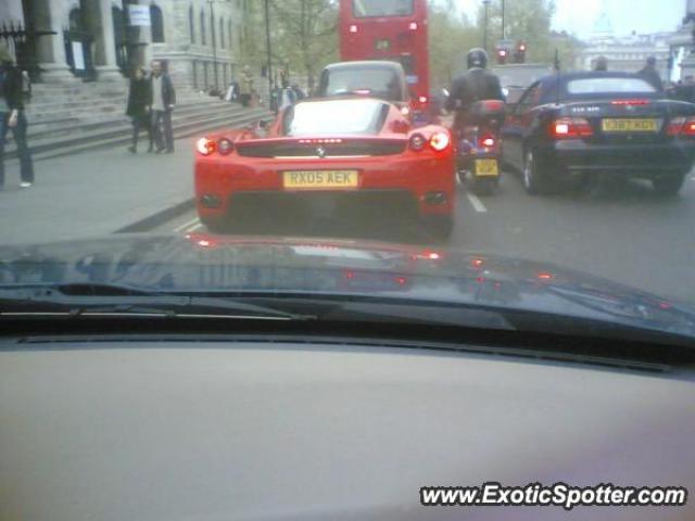 Ferrari Enzo spotted in London, United Kingdom