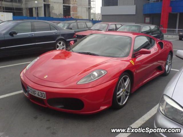 Ferrari F430 spotted in Sofia, Bulgaria