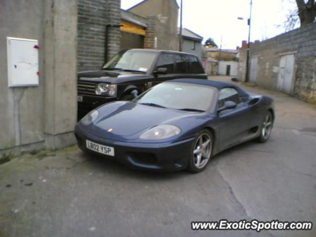 Ferrari 360 Modena spotted in Dublin, Ireland