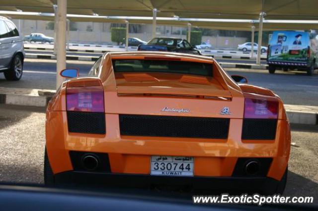 Lamborghini Gallardo spotted in Kuwait, Kuwait