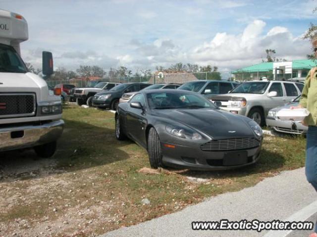 Aston Martin DB9 spotted in Miami, Florida