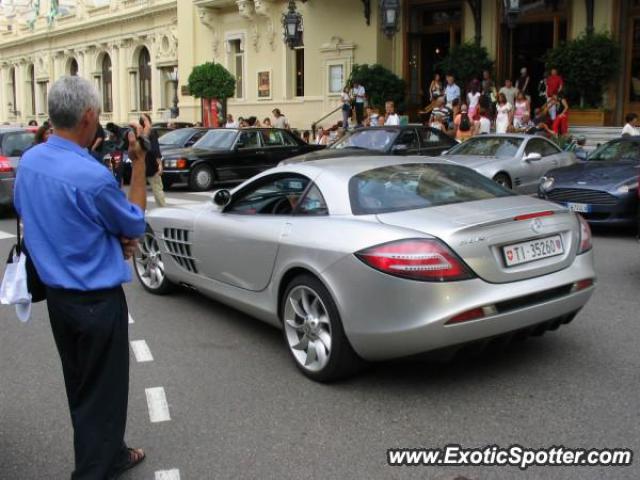 Mercedes SLR spotted in Monaco, France