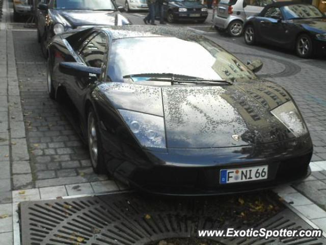 Lamborghini Murcielago spotted in Frankfurt, Germany