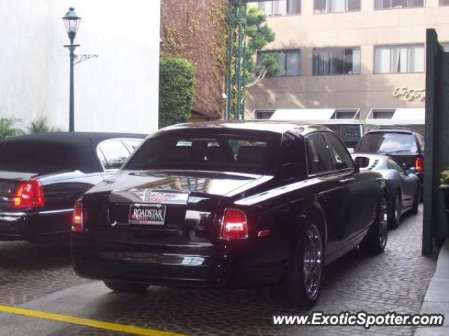 Rolls Royce Phantom spotted in Beverly Hills, California