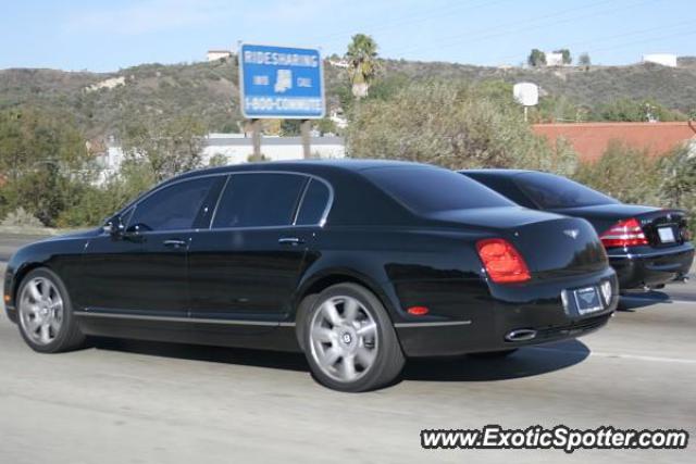 Bentley Continental spotted in Valencia, California