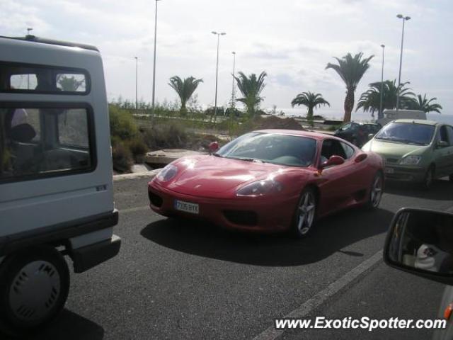 Ferrari 360 Modena spotted in Tenerife, Spain