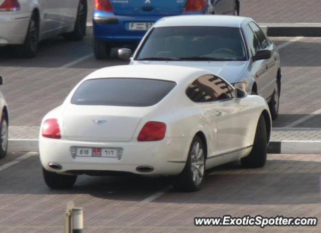 Bentley Continental spotted in Abu dhabi, United Arab Emirates