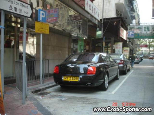 Bentley Continental spotted in Hong Kong, China