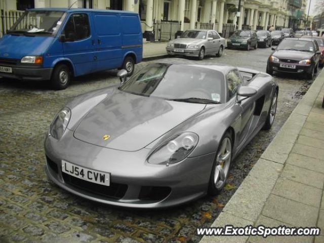 Porsche Carrera GT spotted in London, United Kingdom