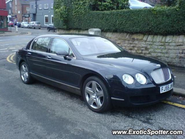 Bentley Continental spotted in Sheffield, United Kingdom