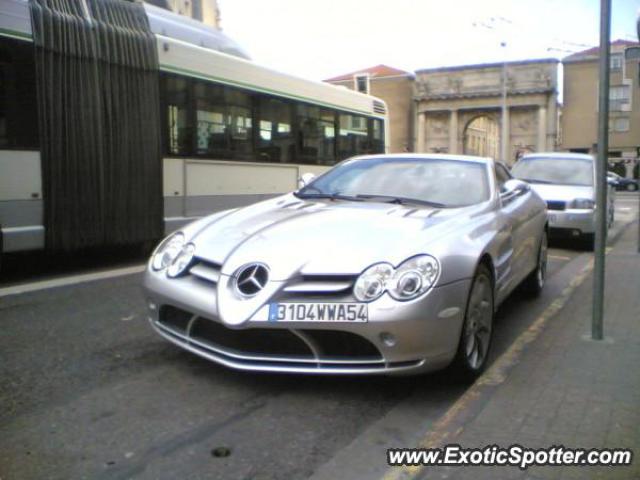 Mercedes SLR spotted in Nancy, France