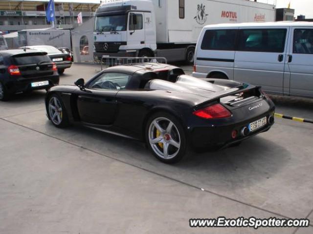 Porsche Carrera GT spotted in Adenau, Germany