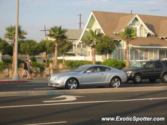 Bentley Continental spotted in Huntington Beach, California