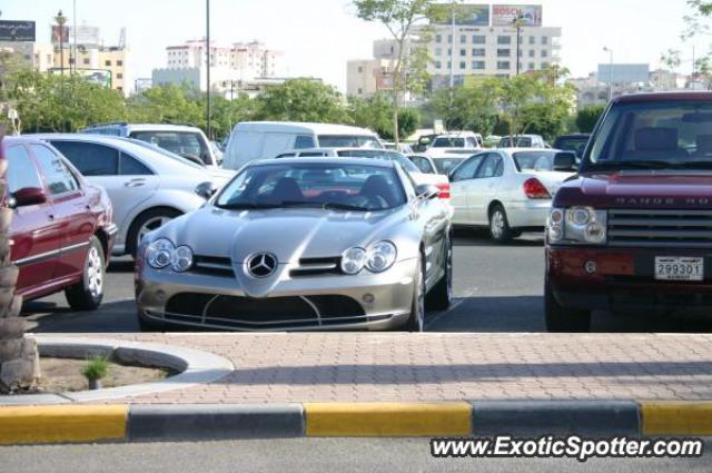 Mercedes SLR spotted in Kuwait, Kuwait