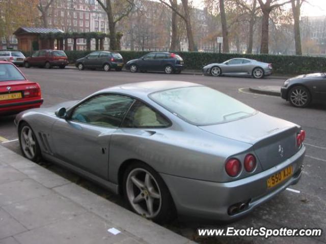 Ferrari 550 spotted in London, United Kingdom