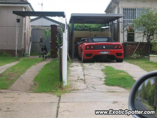 Ferrari 360 Modena spotted in Sydney, Australia