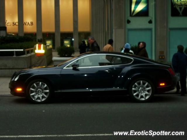 Bentley Continental spotted in Manhattan, New York