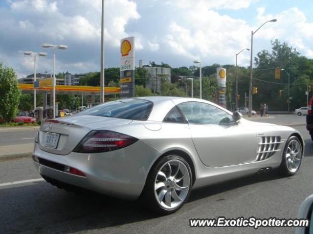 Mercedes SLR spotted in Toronto, Canada