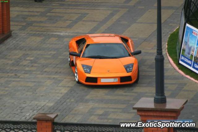 Lamborghini Murcielago spotted in Moscow, Russia