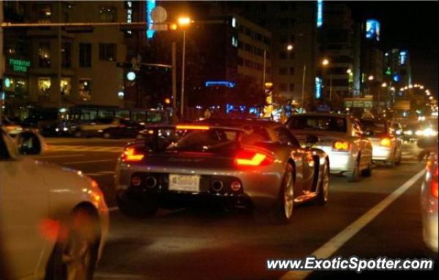 Porsche Carrera GT spotted in Seoul, South Korea