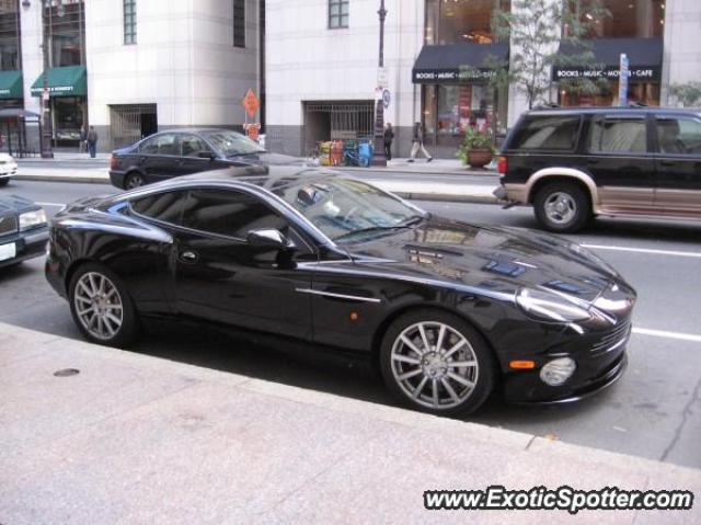 Aston Martin Vanquish spotted in Philadelphia, Pennsylvania