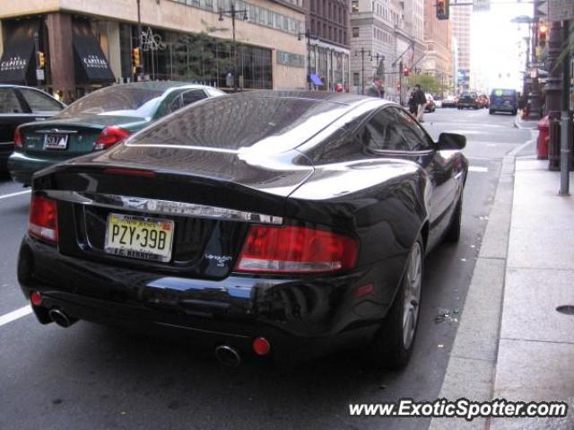 Aston Martin Vanquish spotted in Philadelphia, Pennsylvania