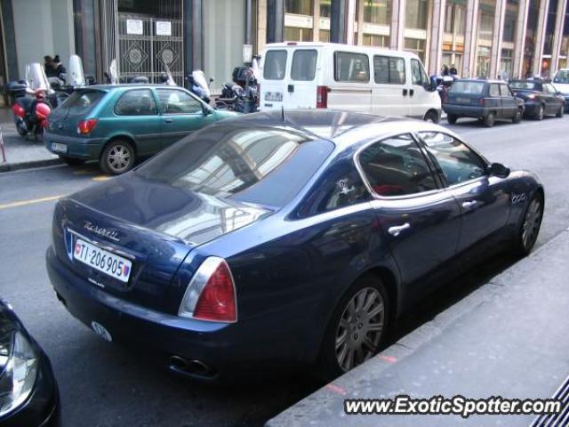 Maserati Quattroporte spotted in Milano, Italy