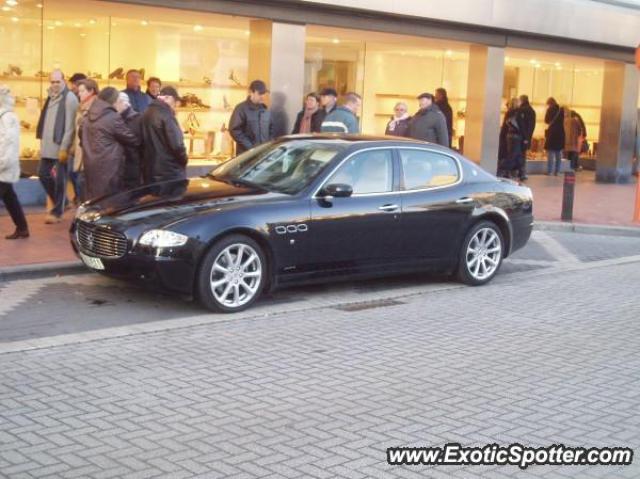 Maserati Quattroporte spotted in Knokke, Belgium