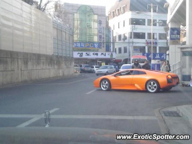 Lamborghini Murcielago spotted in Seoul, South Korea