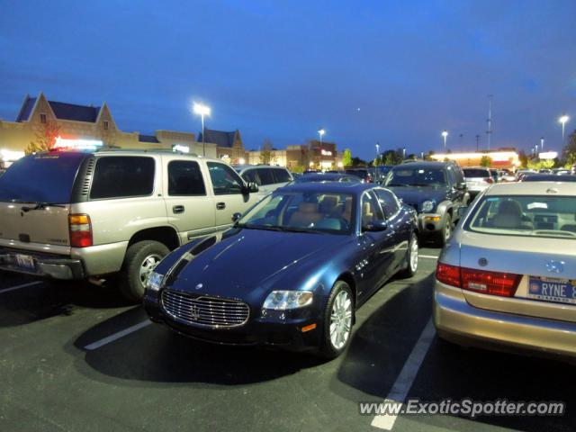 Maserati Quattroporte spotted in Barrington, Illinois