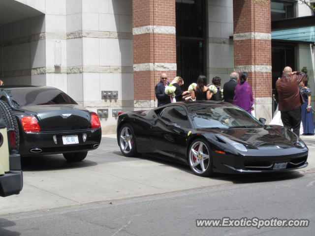 Bentley Continental spotted in Toronto, Canada