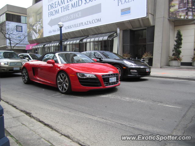 Audi R8 spotted in Toronto, Canada