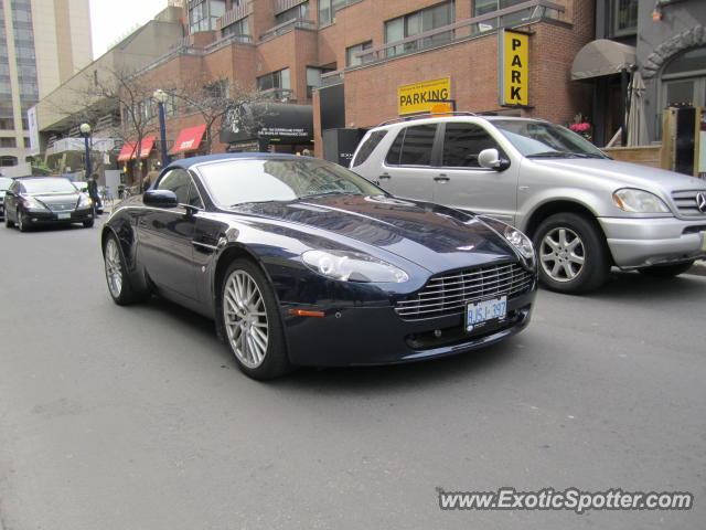 Aston Martin Vantage spotted in Toronto, Canada