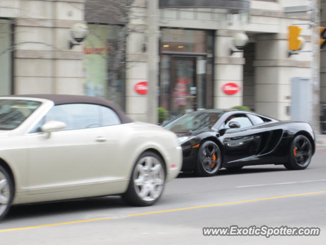 Mclaren MP4-12C spotted in Toronto, Canada