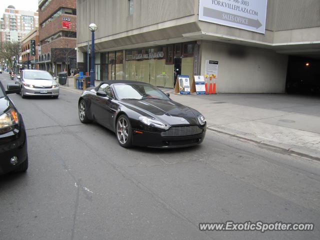 Aston Martin Vantage spotted in Toronto, Canada