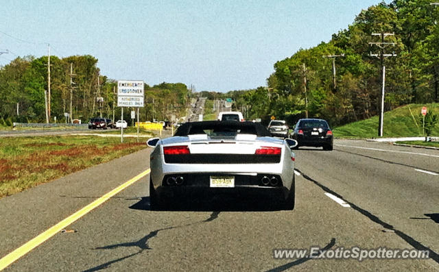 Lamborghini Gallardo spotted in Jackson, New Jersey